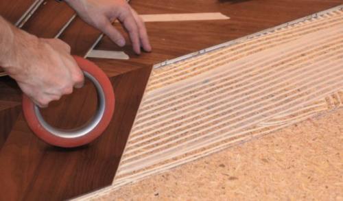 Parquet Installation Tapping Ring