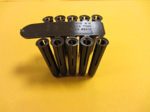 RAW PLUGS BROWN 7mm (1000)
